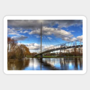 Christchurch Footbridge Reading Sticker